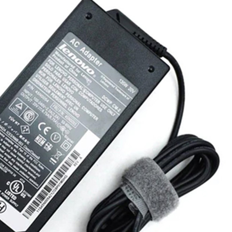 Original Lenovo AC Power Adapter Charger 45N0059 135W 20V 6.75A Charger for Lenovo ThinkPad, 7.9*5.5mm